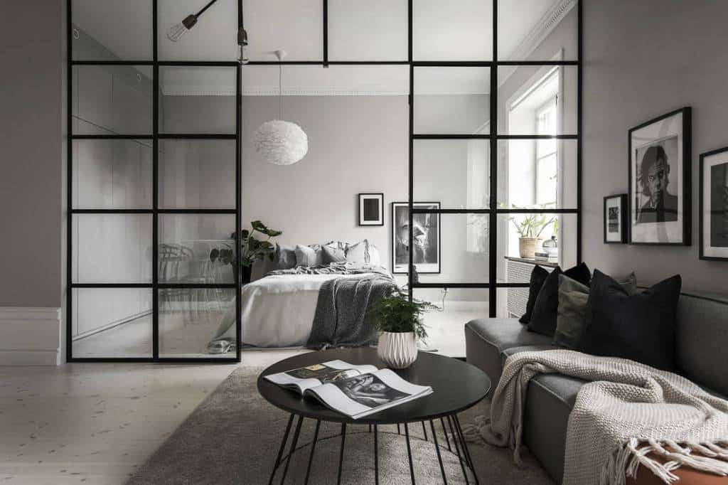 Cocina, sala de estar y dormitorio en uno: a través del blog Coco Lapine Design 