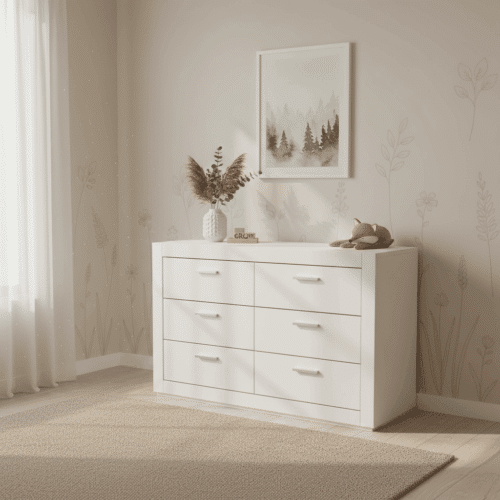 Comoda Quadratto 6 cajones