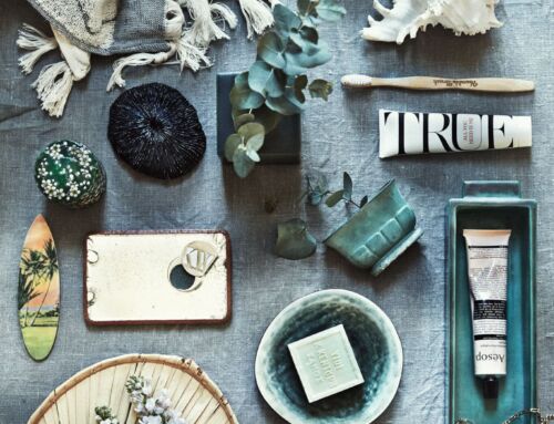 Elementos esenciales de baño estilo Anna Gillar