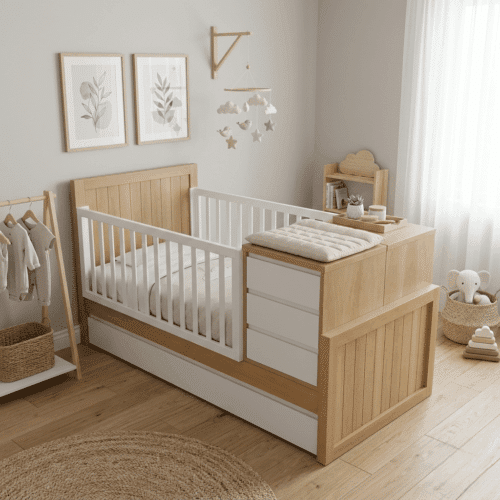 Cuna Funcional Rufino Natural