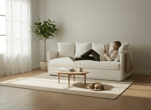 Sofa Sottile Enfundado